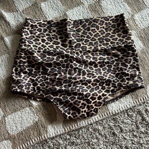 Doll Swimwear Size Medium Highwaisted Bikini Bottoms Cheetah SO FLATTERING